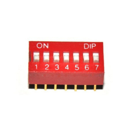 Dipswitch 7 polig