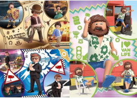 Puzzel PLAYMOBIL® The Movie Supercolor, 180st