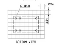 Relais HY4100F-DC12V