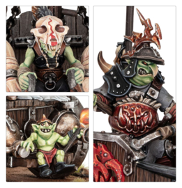 Warhammer AOS 89-91 Snarlboss on War-wheela