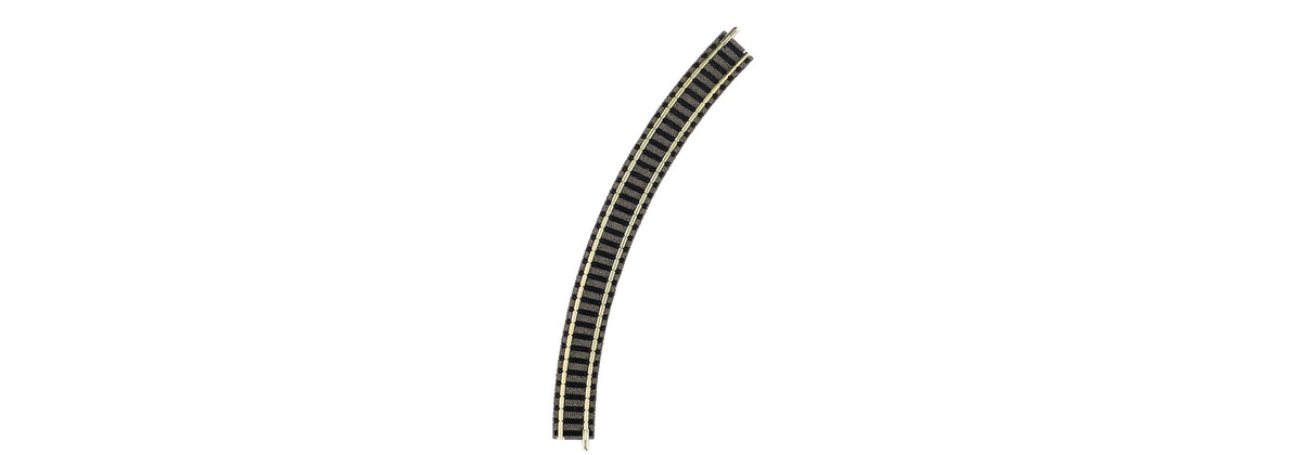 Fleischmann 9125 gebogen R2 45°