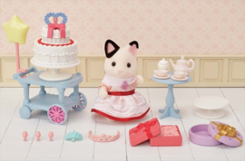 Sylvanian Familes 5646 feest speelset- Tuxedo kat meisje