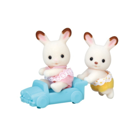 Sylvanian Familes 5420 Tweeling chocoladekonijn