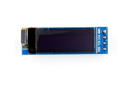 0.91 Inch 128x32 IIC I2C White / Blue OLED LCD Display