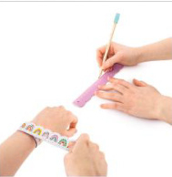 Good Feelings SNAP-IT BRACELET & RULER, 25 CM, 2 DIFFERENT VARIETIES