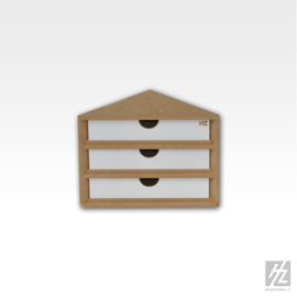 OM11 3x Lades  15x15cm