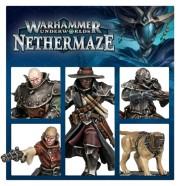 Warhammer Underworlds 109-16 Nethermaze Hexbane's Hunters