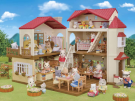 Sylvanian Familes 5708 Groot poppenhuis met speelkamers