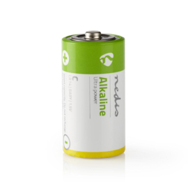 Nedis C Alkanine batterijen 2 stuks