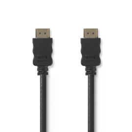 High Speed HDMI™-kabel met Ethernet | HDMI™-connector - HDMI™-connector  1,0 m  Zwart