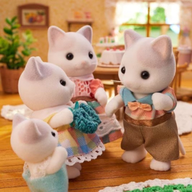 Sylvanian Familes 5738 Familie Latte kat