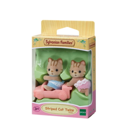 Sylvanian Familes 5429 Tweeling gestreepte kat