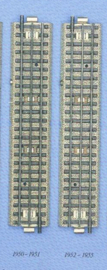 Marklin 3600 D1/1  rechte rail 18cm (1950-1955)