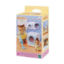 Sylvanian Familes 5445 Wasmachine & stofzuiger