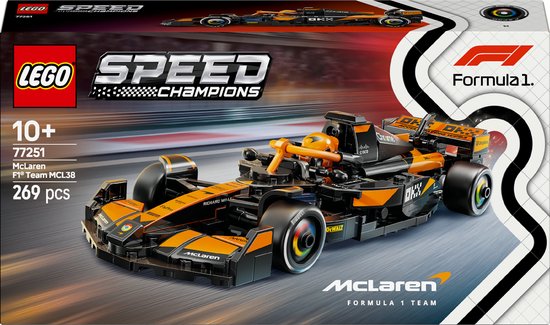 Lego 77251 McLaren F1® Team MCL38 racewagen