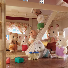 Sylvanian Familes 5708 Groot poppenhuis met speelkamers