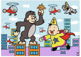 Studio 100 Bumba Puzzel "Super Bumba" 9 delig 23x32,5cm