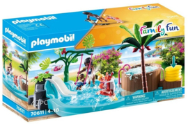 Playmobil 70611 Family Fun Kinderzwembad met Whirlpool