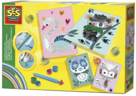 SES 3D Quilling stickerkaarten