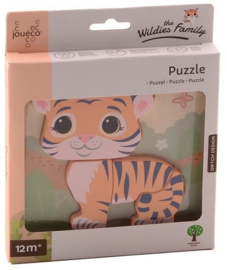 Jouéco® - The Wildies Family Houten Puzzel