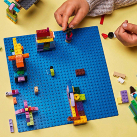 Lego 11025 Blauwe bouwplaat