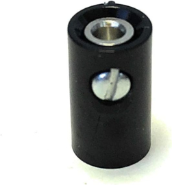 10 x Gebruikte Contra Stekker 2.6mm Zwart