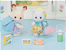 Sylvanian Families 5747 Duo Peutervriendjes-samen wandelen
