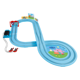 Carrera First Racebaan 63044 Peppa Pig Zeepkist Race