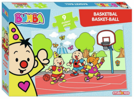 Studio 100 Bumba Puzzel "Basketbal" 9 delig 23x32,5cm