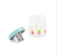 Good Feelings JAR-SHAPED DOUBLE SHARPENER, 3 ASSORTED