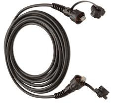 CAT6 A Outdoor Industrial RJ45 5m Black