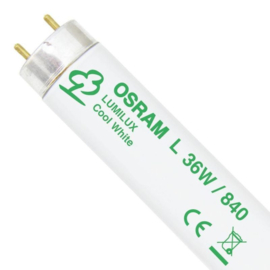 Osram T8 Lumilux 36W - 840 Koel Wit | 120cm