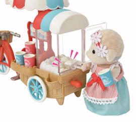 Sylvanian Familes 5653 Popcorn Delivery Trike