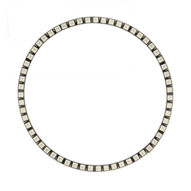 WS2812B Digital 5050 RGB LED Ring - 60 LEDs