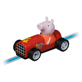Carrera First Racebaan 63044 Peppa Pig Zeepkist Race