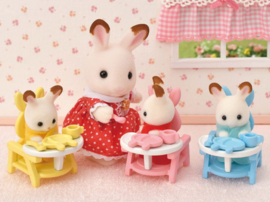 Sylvanian Familes 5532 Drieling chocoladekonijn verzorgingsset