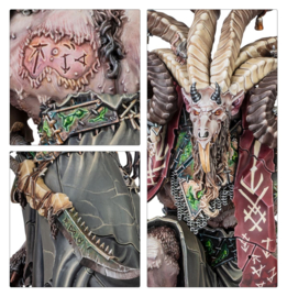 Warhammer AOS 90-20 Vizzik Skour, Prophet of the Horned Rat