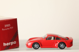 Herpa 2503 Porsche 959 rot