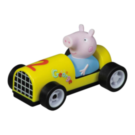 Carrera First Racebaan 63044 Peppa Pig Zeepkist Race