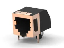 RJ45 nok onderzijde schuine rand boven