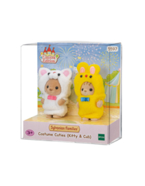 Sylvanian Familes 5597 Costume Cuties (Kitty & Cub)