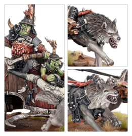 Warhammer AOS 89-91 Snarlboss on War-wheela