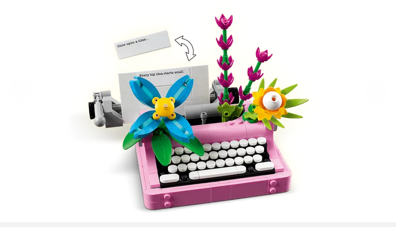 Lego 31169 Typemachine met bloemen