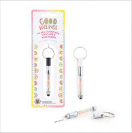 Good Feelings BALLPOINT PEN AND STYLUS, RHINESTONE WITH TAG, 2 DIFFERENT VARIETIES