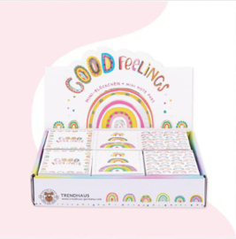 Good Feelings MINI MEMO PAD, 40 SHEETS, 3 DIFFERENT VARIETIES