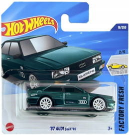 Hot Wheels HYW72 '87 AUDI QUATTRO