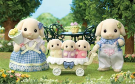 Sylvanian Familes 5735 Familie bloemen hangoor konijn