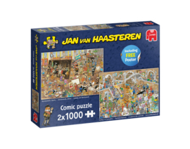 Jan van Haasteren - Een Dagje naar het Museum, 2x 1000st.