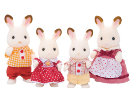 Sylvanian Familes 5655 Familie chocoladekonijn