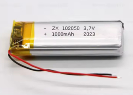 102050 3,7V 1000mAh 5x2x1